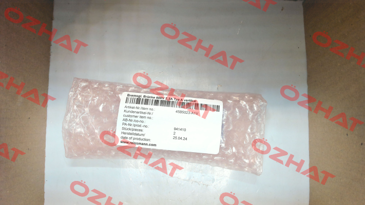 45 B 50 23-A1V Reissmann