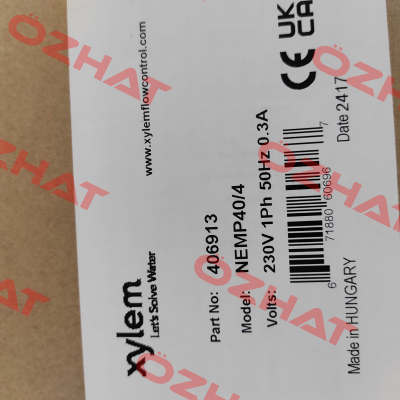 406913 / NEMP 40/4 Jabsco