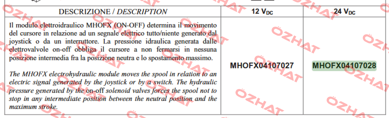 MHOFX04107028 Brevini