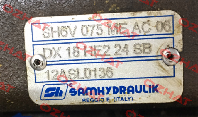 SH6V 075 ME AC 06 DX 18 HE2 24SB  Brevini