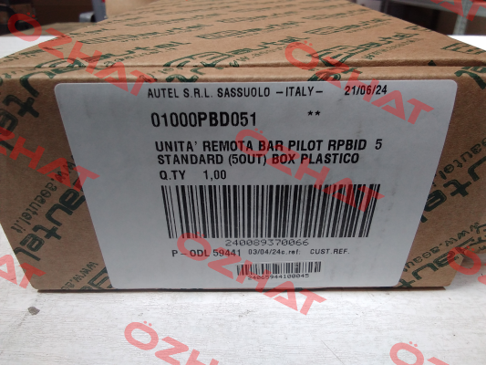 01000PBD051 /  RPBID 5 AUTEL