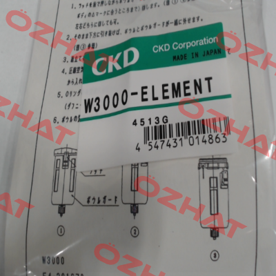 W3000-ELEMENT Ckd