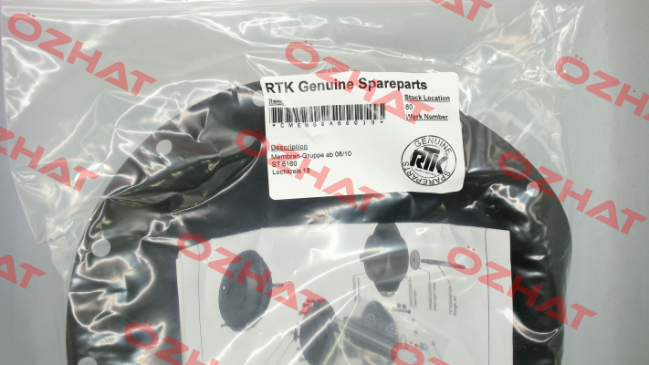 sparepart for 17082089/010 PV6311 DN40 PN40 + ST6160.A6 RTK Regeltechnik