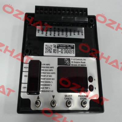 M519-02 P-Q Controls