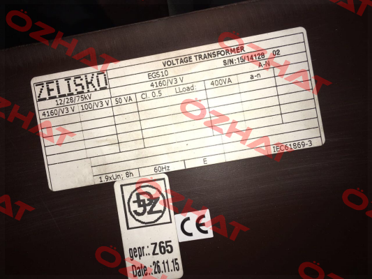 Typ: EGS10 Zelisko