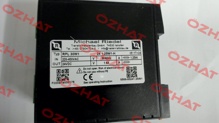 0500-00241.25W1 Michael Riedel Transformatorenbau
