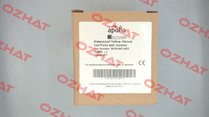 58100-953APO Apollo