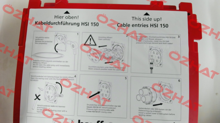 HSI150 1x1 K/100 (3030303428) HAUFF-TECHNIK