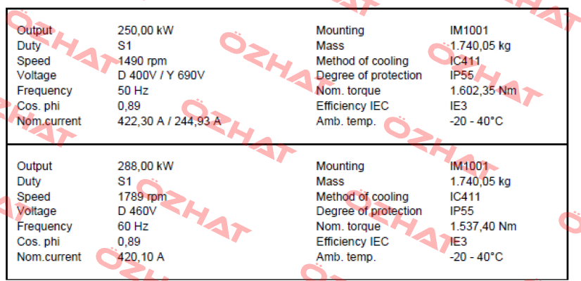 Marathon TCA355M4E3U46/TCA355M4E3U461001 Marathon (Regal)