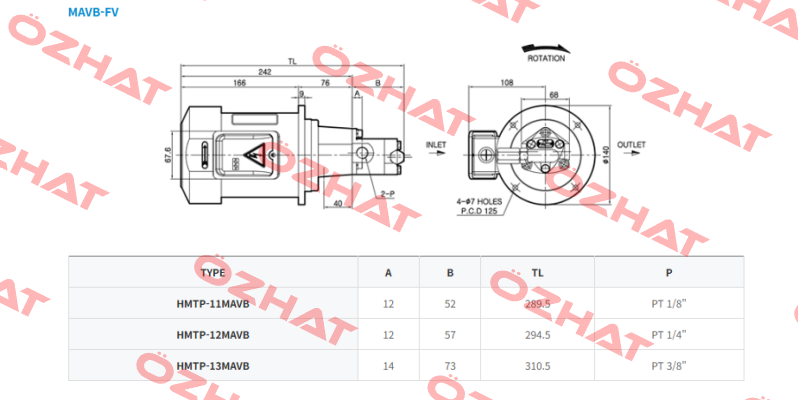 HMTP-3M-200-FAN-13MAVB Hansung Precision