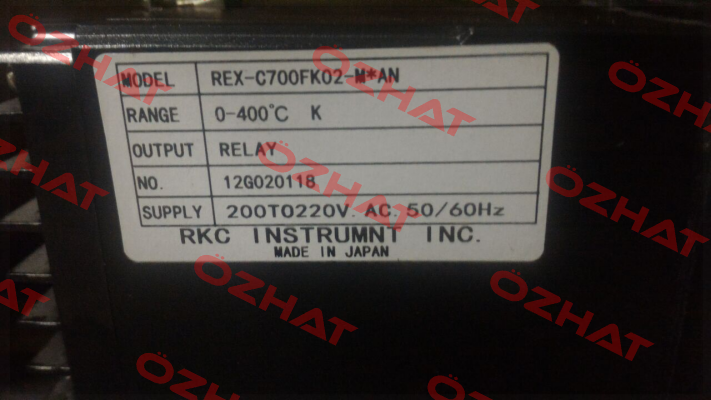 REX-C700FK02-M*AN  Rkc Instruments