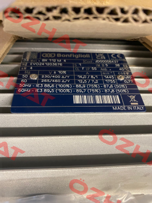 BX 112M 4 B5 PS Bonfiglioli