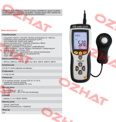 DT-8809A Cem
