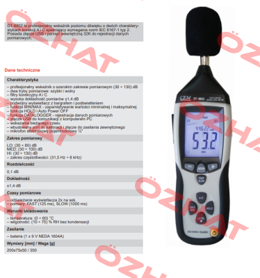 DT 8852 Cem