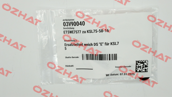 03V90040 /ETSWE7577 zu KSL75-50-16 BEE