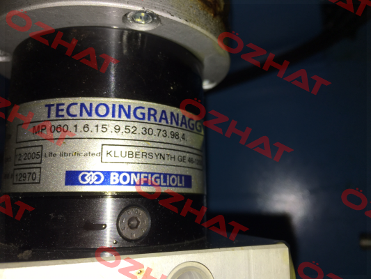 MP 060 1 6 STD 73A CD 9.52 S1 OR SB KE Bonfiglioli