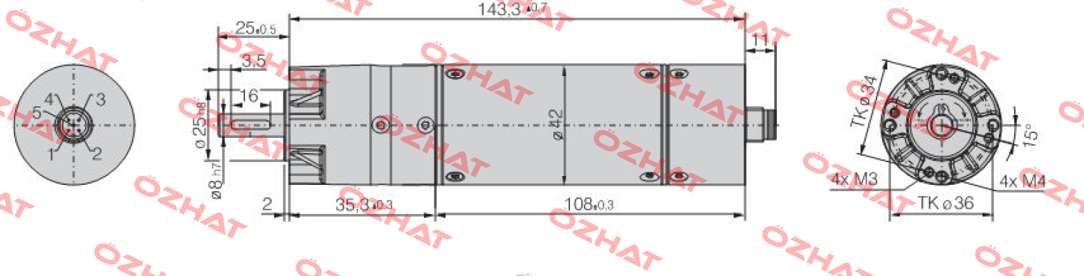 ECI-C-42.40 B00-PX42/5  EBM Papst