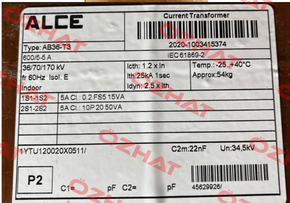 AB36-T3 401477 Alce