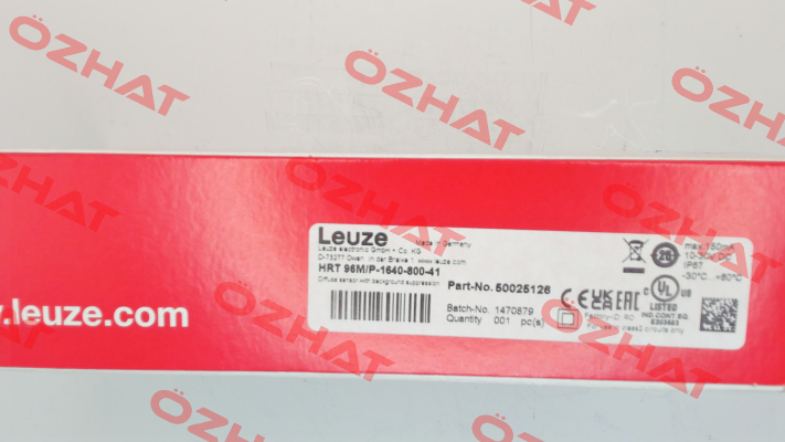 p/n: 50025126, Type: HRT 96M/P-1640-800-41 Leuze