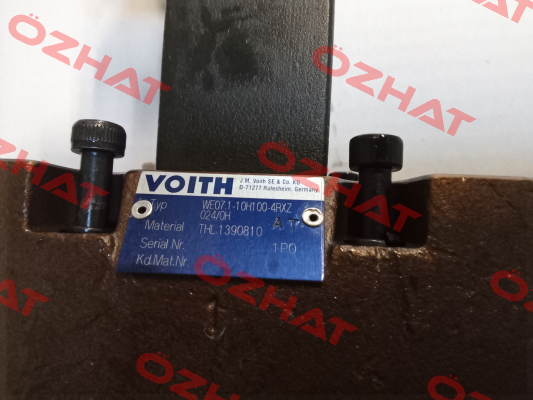 THL.1390810, WE07.1-10H100-4RXZ24/0H A-T Voith