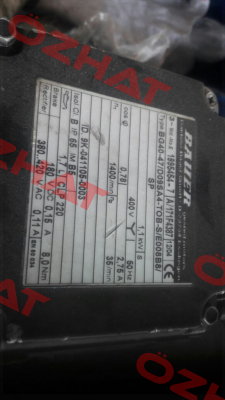 BG40-47/D09SA4-TOB-S/E008B8/SP  Bauer