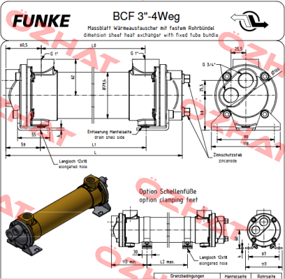 BCF 304-B15-4Weg Funke