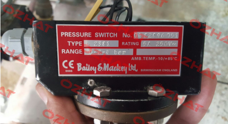 Type 2381 Bailey & Mackey
