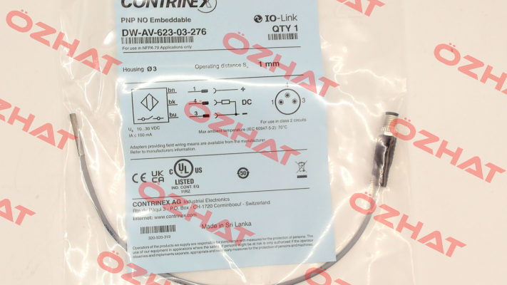 p/n: 320-920-319, Type: DW-AV-623-03-276 Contrinex