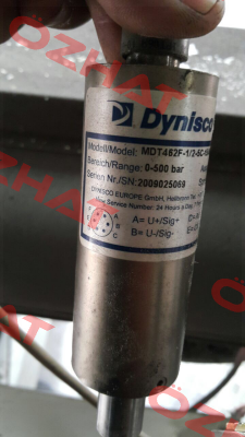 MDT462F-1/2-5C-15 Dynisco