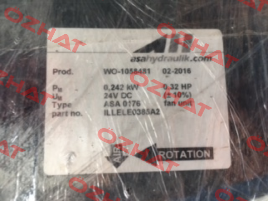 AWK 10300114066 / ASA0176AD02 ASA Hydraulik