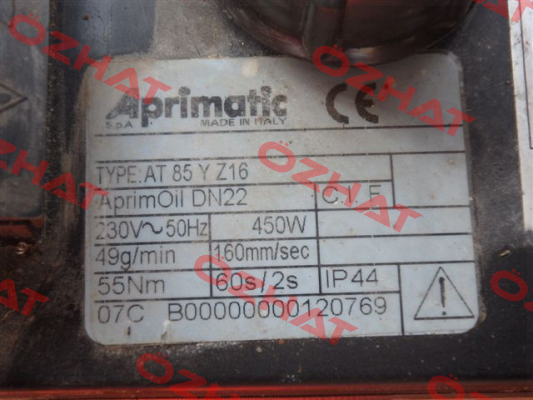AT 85 Y Z16 Aprimatic