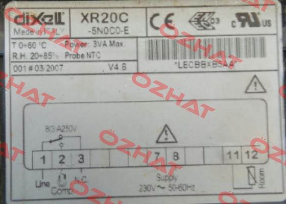 XR20C - OEM  Dixell