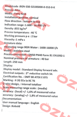 BGN-S50-321BS000-0-S52-0-K  Kobold