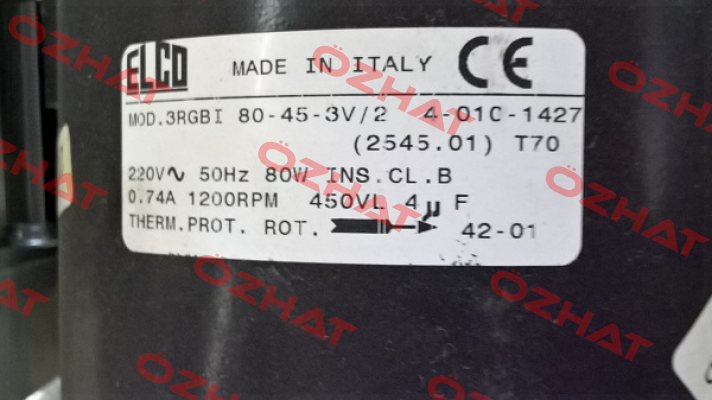 3RGBI 80-45-3V/2  4-019-1427 Elco