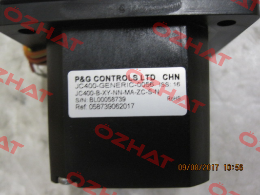I-JC400-B-XY-NN-/-MA-ZC-S-N (JC400-GENERIC-0056) P-Q Controls