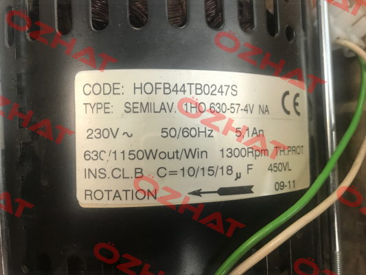 1HO630.57.4VNA *HOFB44TB0247S* Elco