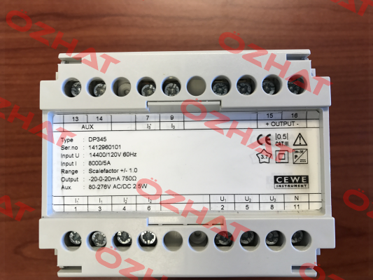 Type: DP345 obsolete, replacement DPT623-156 Cewe