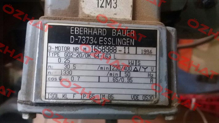 G02-20/DK 64-163 L Bauer
