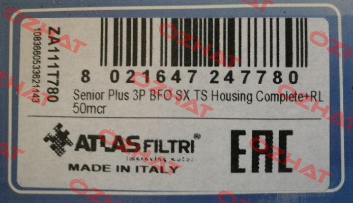 SENIOR PLUS 3P BFO SX TS  Atlas Filtri