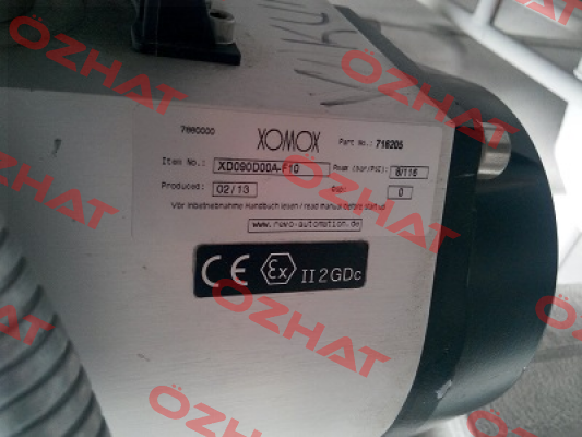 PN:XOMOX XD090D00A DW Xomox