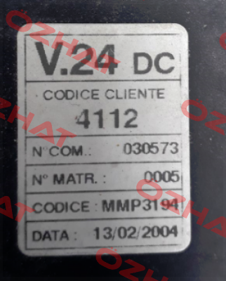 Type: AR DUE 24V   Annovi Reverberi
