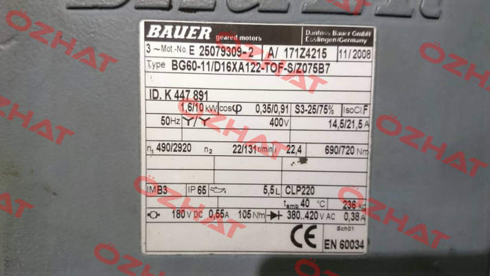 ESX125A9   Bauer