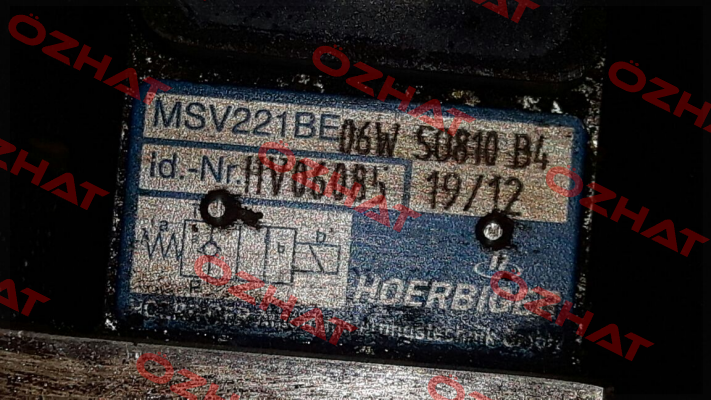 MSV221BE06W  Hoerbiger