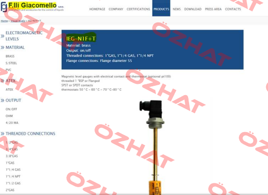 IEG-NIF+T  F.lli Giacomello