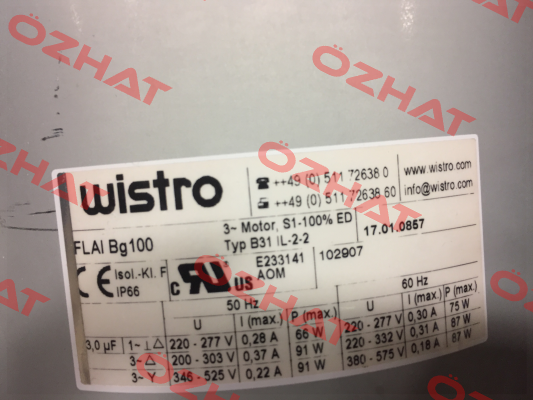 17.01.0857  Wistro