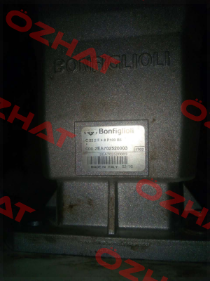 2EA 702520003 Bonfiglioli