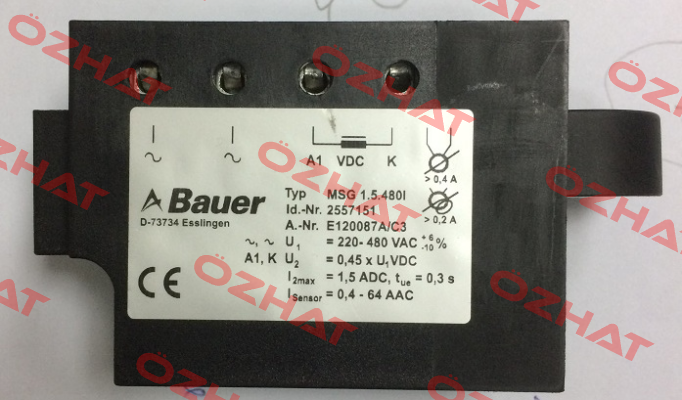 MSG 1.5.480I Bauer