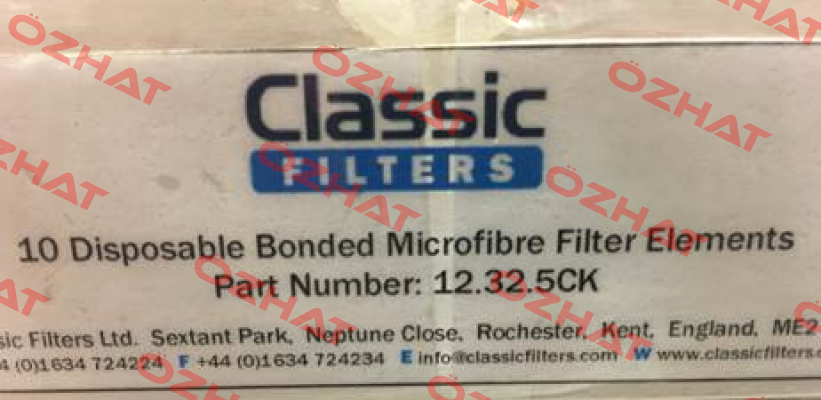 Typ: GF-12-32-50CK (1box = 10pcs)  Classic filters