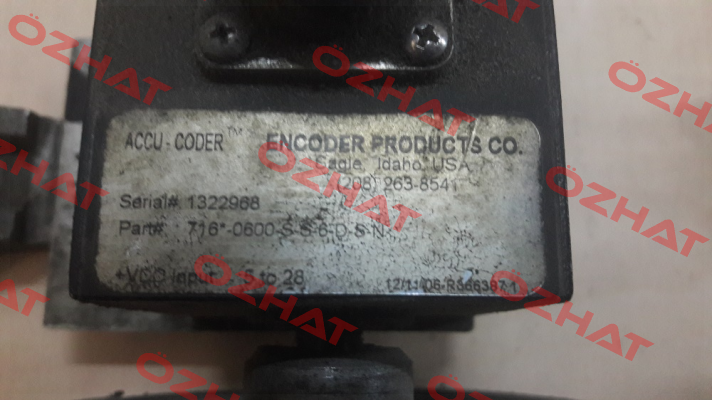 716-0600-S-S-6-D-S-N  Encoder Products Co