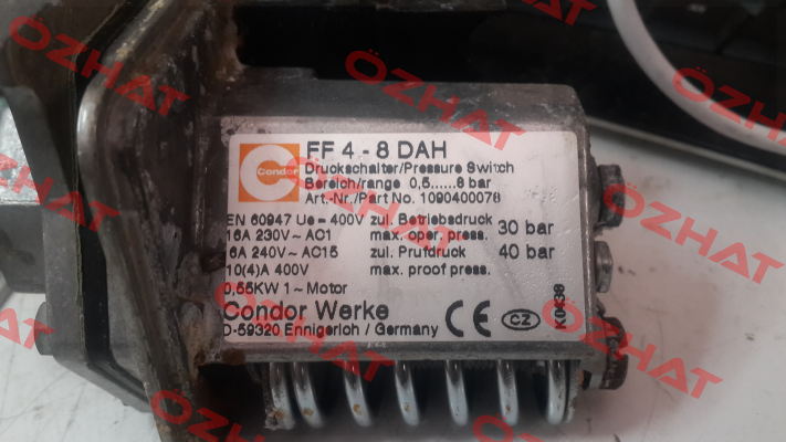 FF4-8DAH   ALTERNATIVE  MDR-F 8H-S  Condor